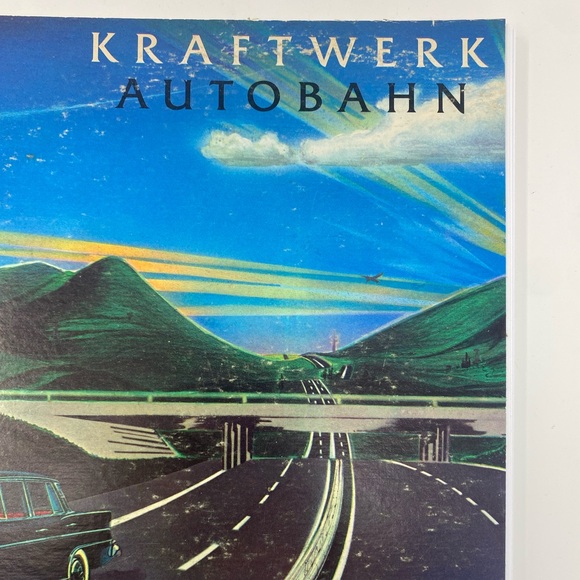 Upcycled Kraftwerk Autobahn Record Album Notebook Handmade ♻️ - Picture 2 of 6